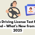 India Driving License Test Rules Changed – What’s New from August 2025