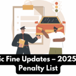 Traffic Fine Updates – 2025 New Penalty List