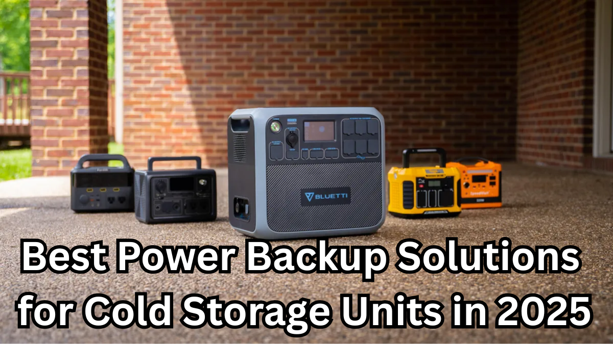 Best Power Backup Solutions for Cold Storage Units in 2025