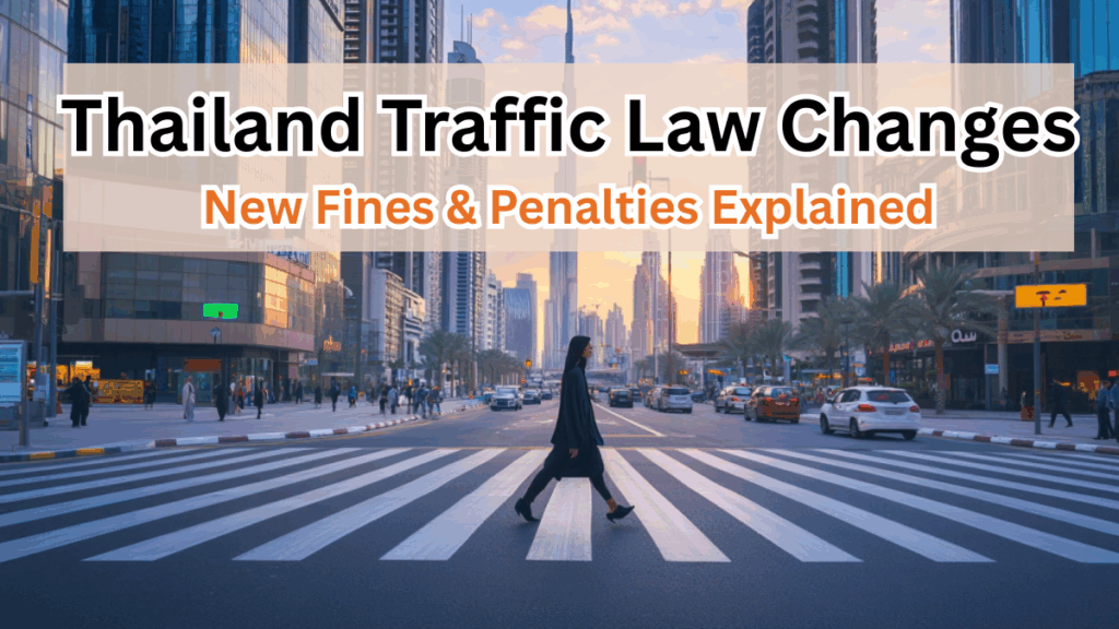 Thailand Traffic Law Changes 2025 – New Fines & Penalties Explained
