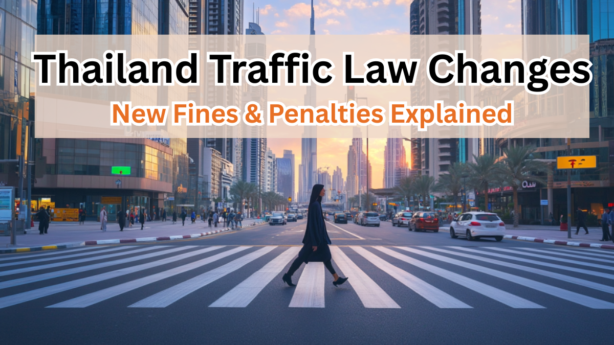 Thailand Traffic Law Changes 2025 – New Fines & Penalties Explained