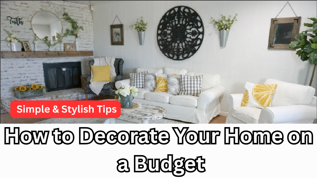 How to Decorate Your Home on a Budget: Simple & Stylish Tips