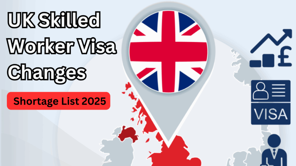 UK Skilled Worker Visa Changes – Shortage List 2025