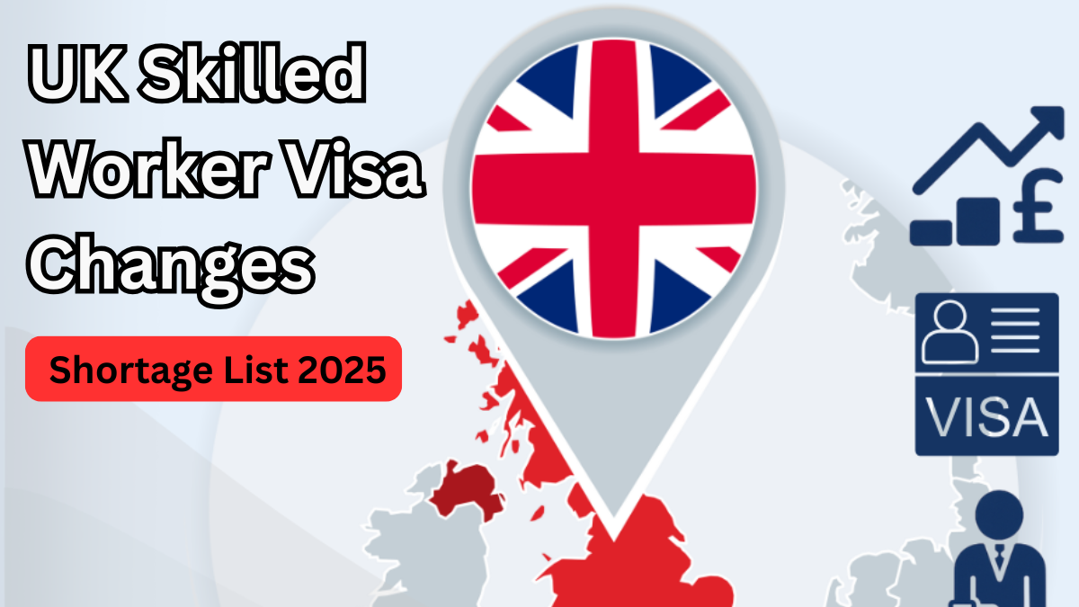 UK Skilled Worker Visa Changes – Shortage List 2025