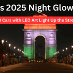 India’s 2025 Night Glow Rally – 100 Cars with LED Art Light Up the Streets