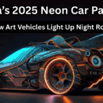 India’s 2025 Neon Car Parade – Glow Art Vehicles Light Up Night Roads