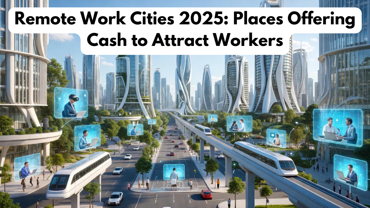 Remote Work Cities 2025: Places Offering Cash to Attract Workers