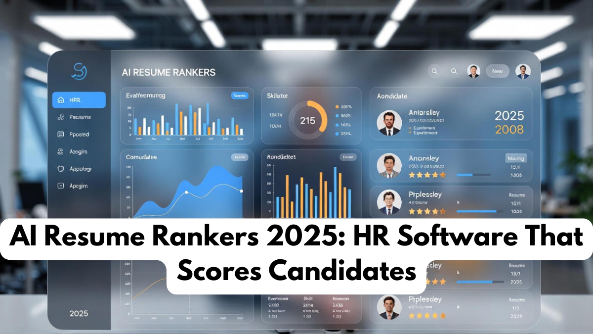 AI Resume Rankers 2025: HR Software That Scores Candidates