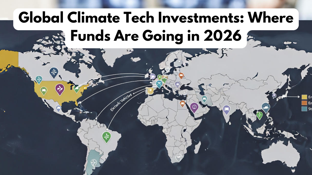 Global Climate Tech Investments: Where Funds Are Going in 2026