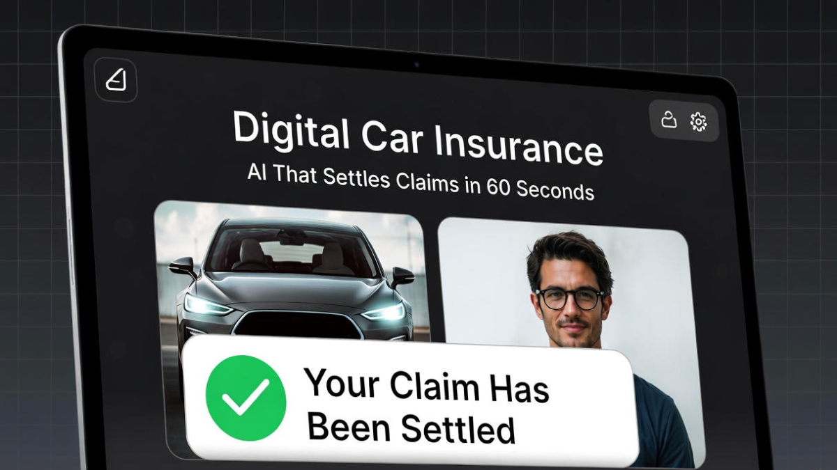 Digital Car Insurance: AI That Settles Claims in 60 Seconds