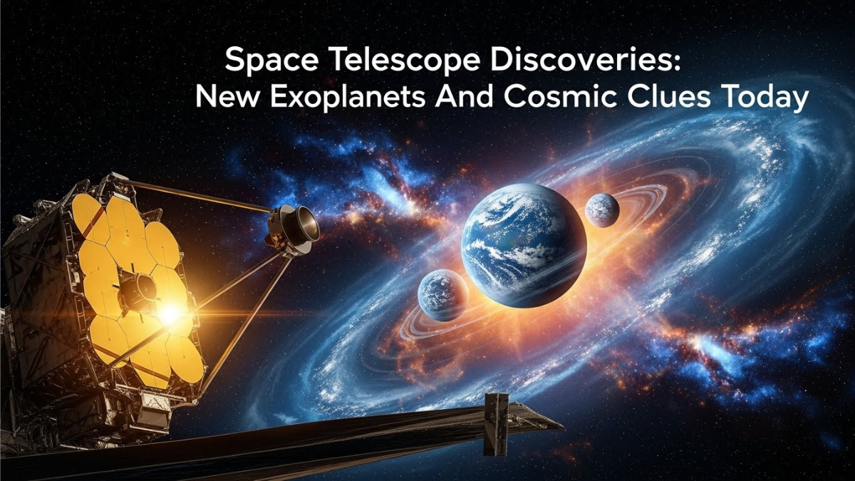 Space Telescope Discoveries: New Exoplanets And Cosmic Clues Today
