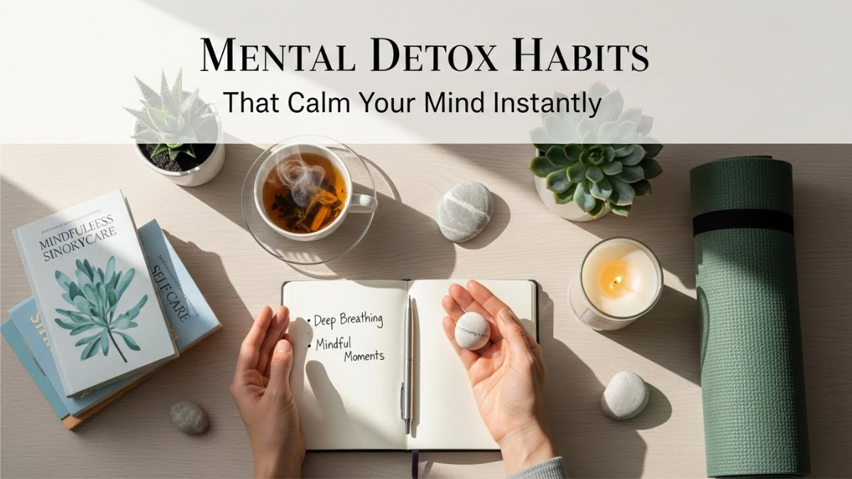 Mental Detox Habits That Calm Your Mind Instantly