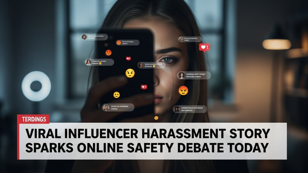 Viral Influencer Harassment Story Sparks Online Safety Debate Today