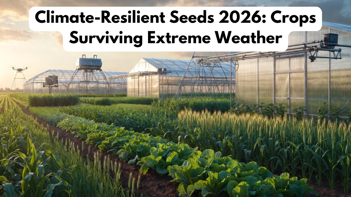 Climate-Resilient Seeds 2026: Crops Surviving Extreme Weather