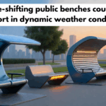 Why shape-shifting public benches could enhance comfort in dynamic weather conditions