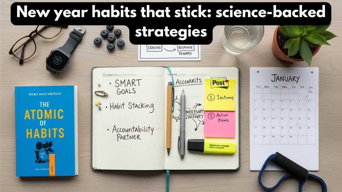 New year habits that stick: science-backed strategies