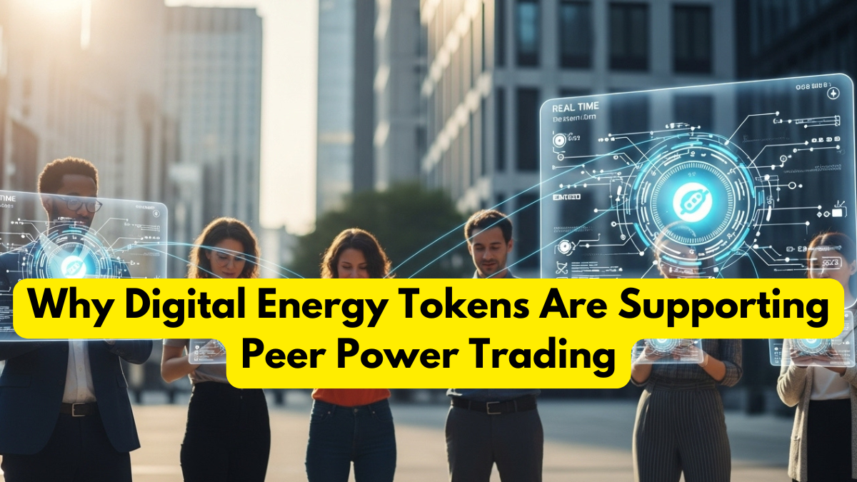 Why Digital Energy Tokens Are Supporting Peer Power Trading