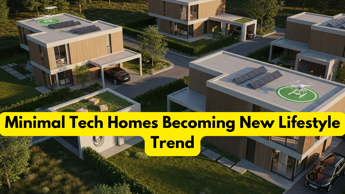 Minimal Tech Homes Becoming New Lifestyle Trend