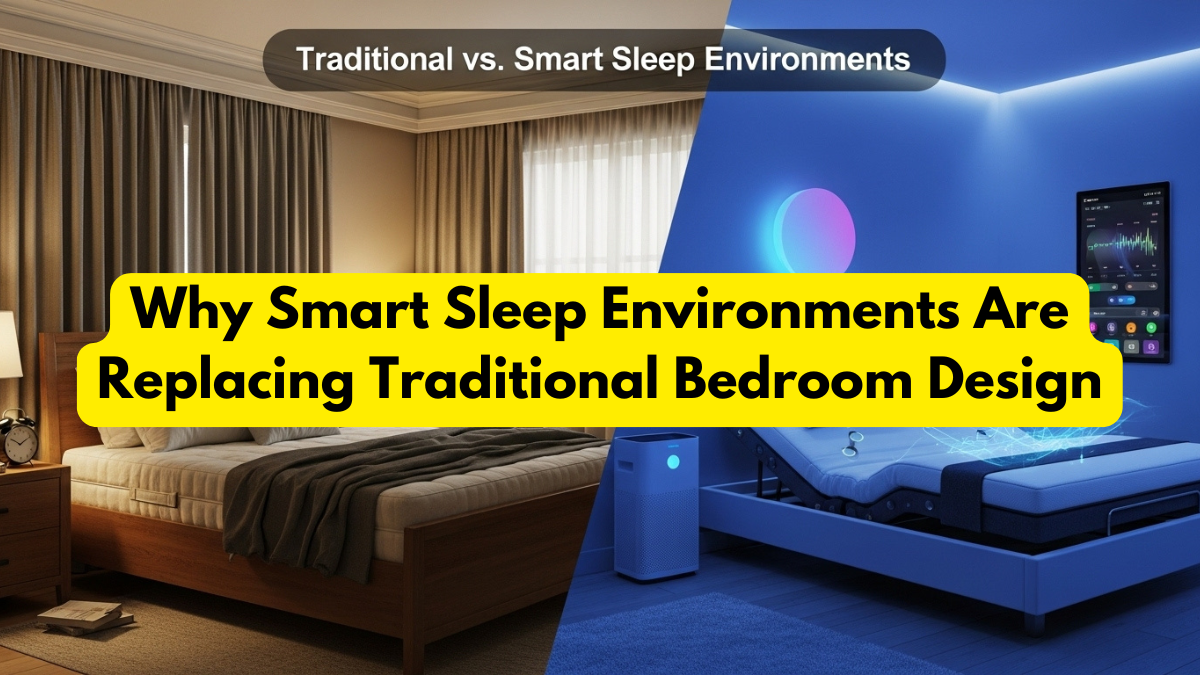 Why Smart Sleep Environments Are Replacing Traditional Bedroom Design