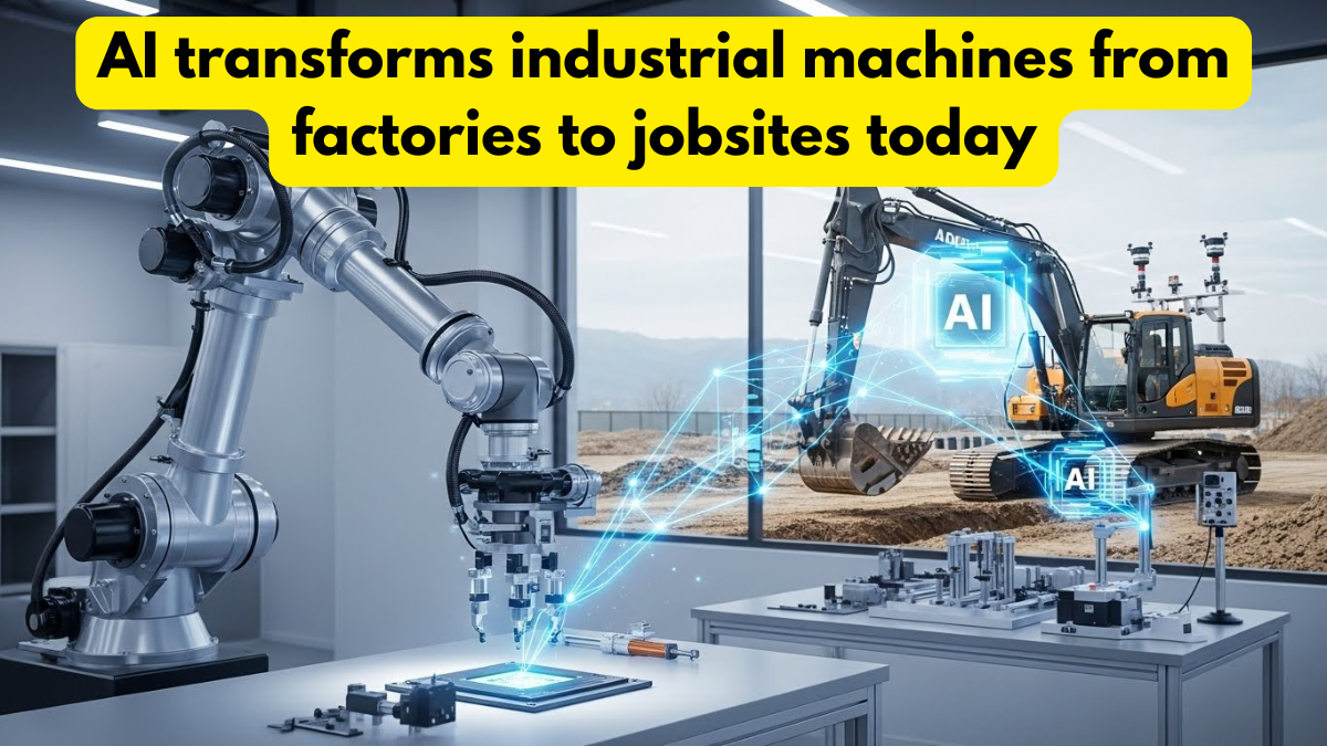 AI Transforms Industrial Machines From Factories To Jobsites Today