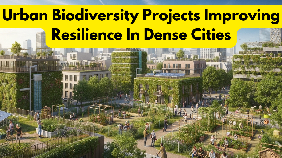 Urban Biodiversity Projects Improving Resilience In Dense Cities