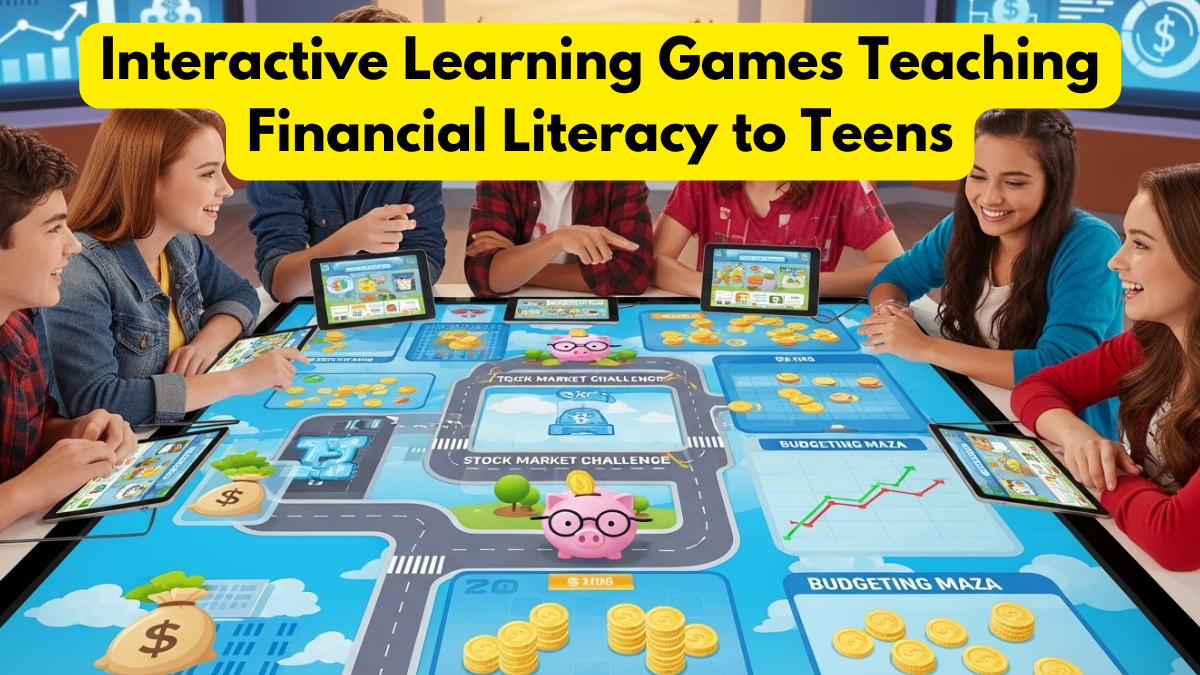 Interactive Learning Games Teaching Financial Literacy to Teens