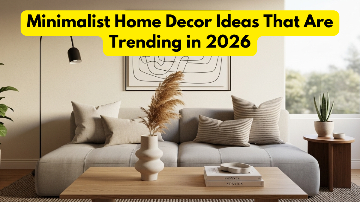 Minimalist Home Decor Ideas That Are Trending in 2026