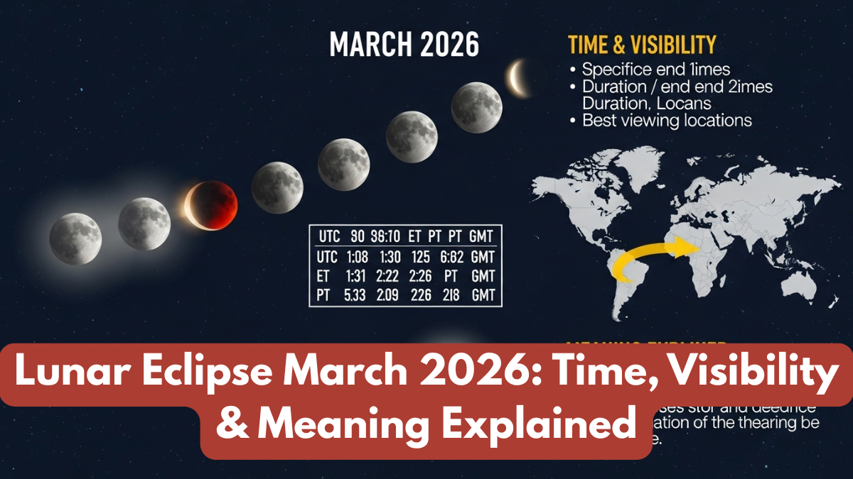 Lunar Eclipse March 2026: Time, Visibility & Meaning Explained