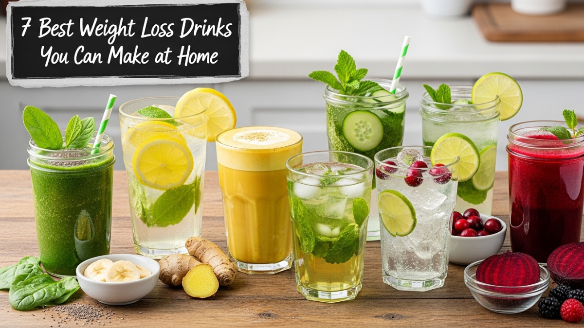 7 Best Weight Loss Drinks You Can Make at Home