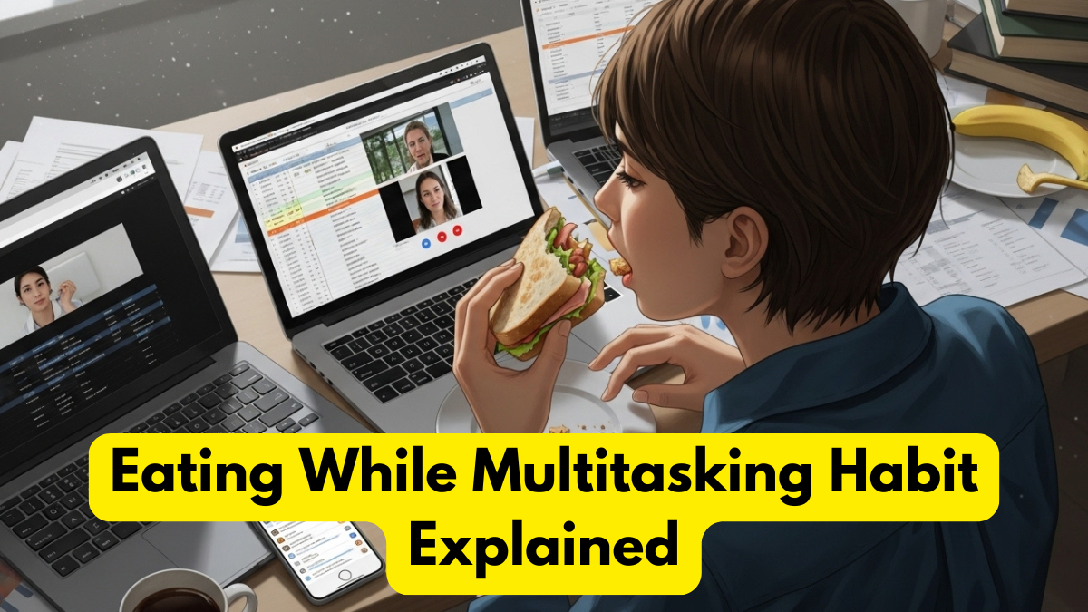 Eating While Multitasking Habit Explained