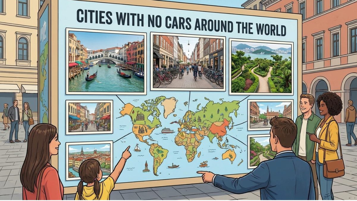 Cities With No Cars Around the World