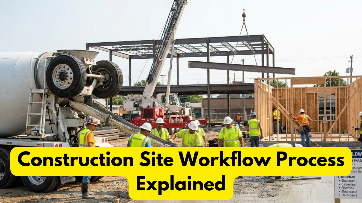 Construction Site Workflow Process Explained