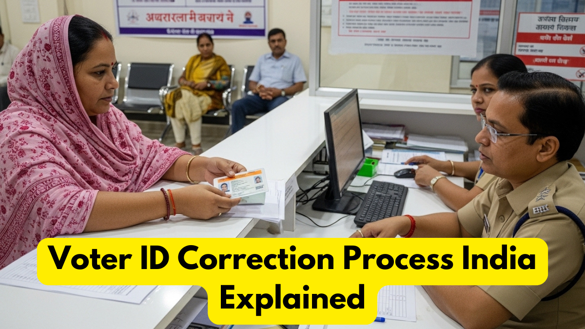 Voter ID Correction Process India Explained